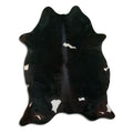 Black & White Cowhide Rug XXL