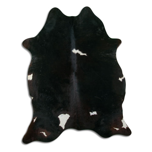 Black & White Cowhide Rug XXL