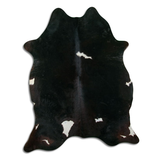 Black & White Cowhide Rug XXL