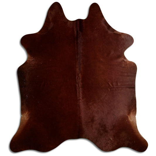 Brown Cowhide Rug XL