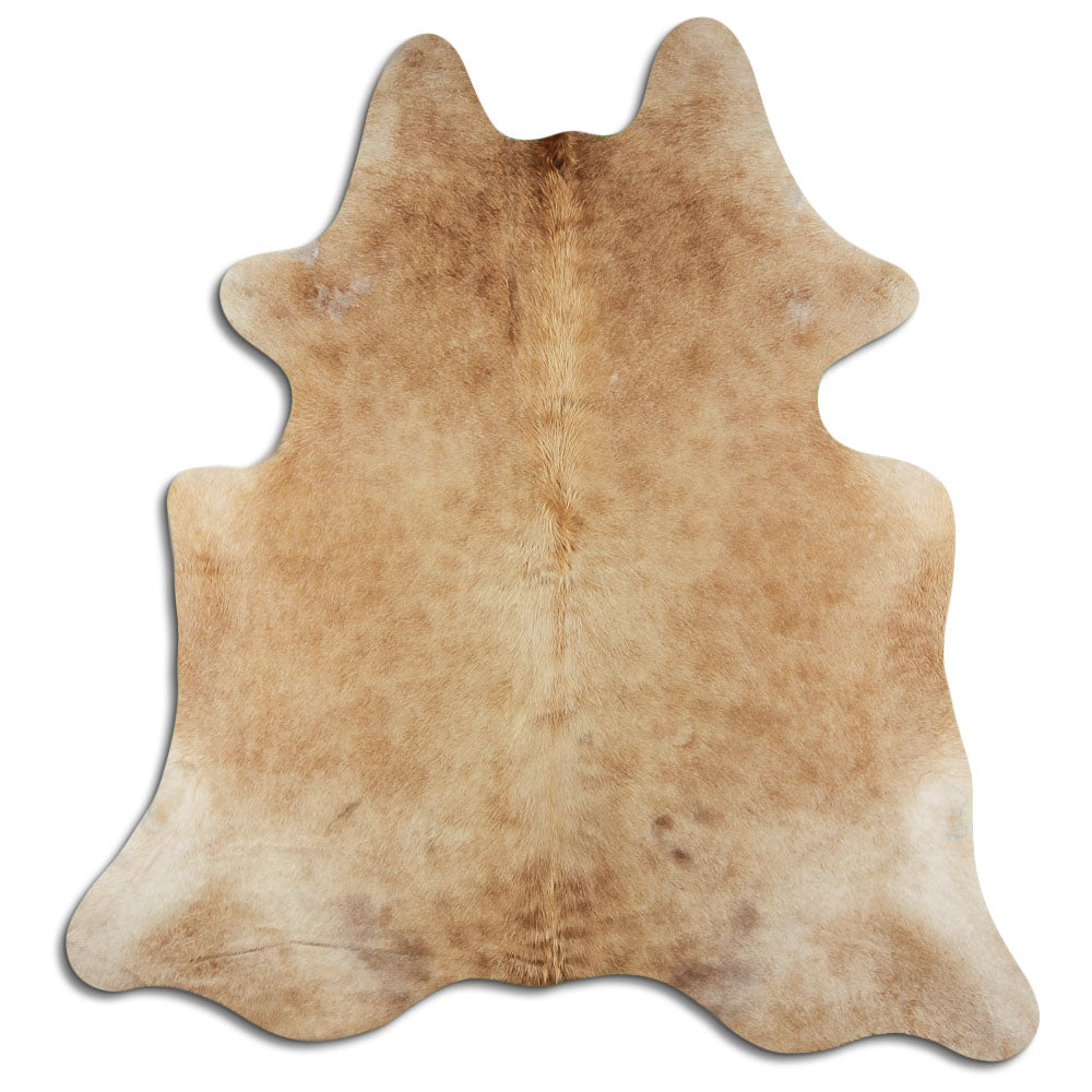 Brown Cowhide Rug L