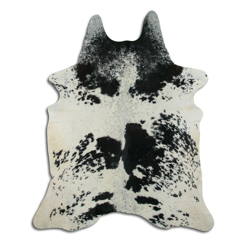 Black & White Cowhide Rug XXL