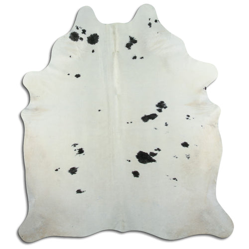 Black & White Cowhide Rug XL