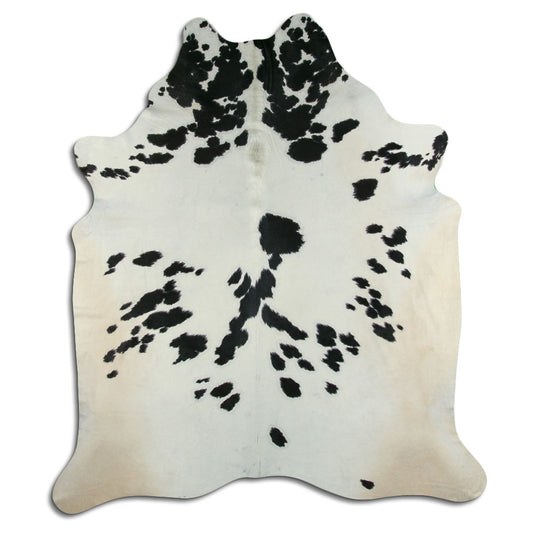 Black & White Cowhide Rug XXL