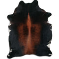Brown Cowhide Rug L