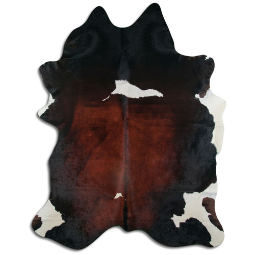 Tricolor Cowhide Rug XXXL