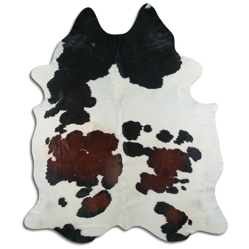 Tricolor Cowhide Rug XXL