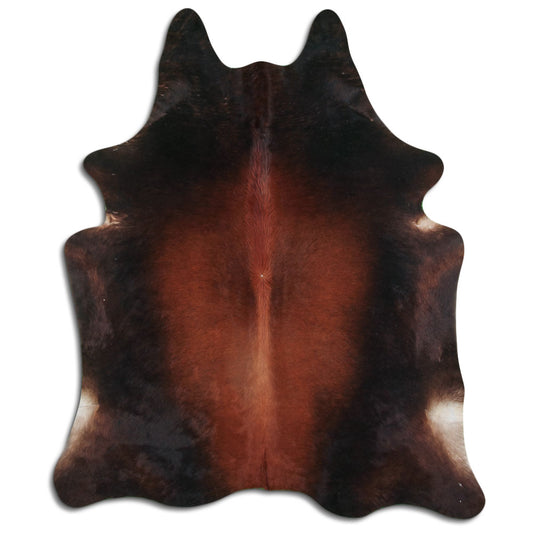 Brown Cowhide Rug XL