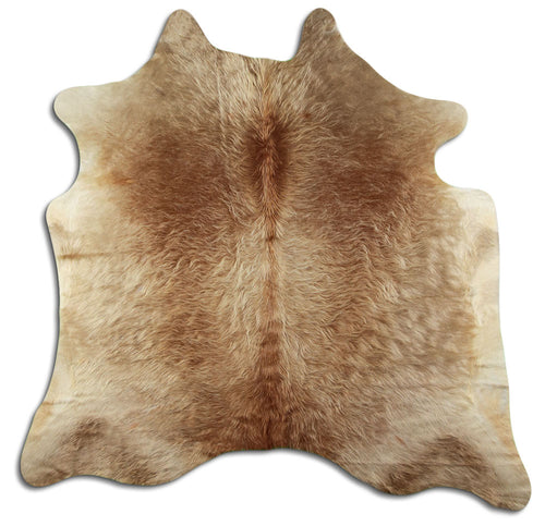 Champagne Cowhide Rug L