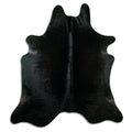 Black Cowhide Rug XL
