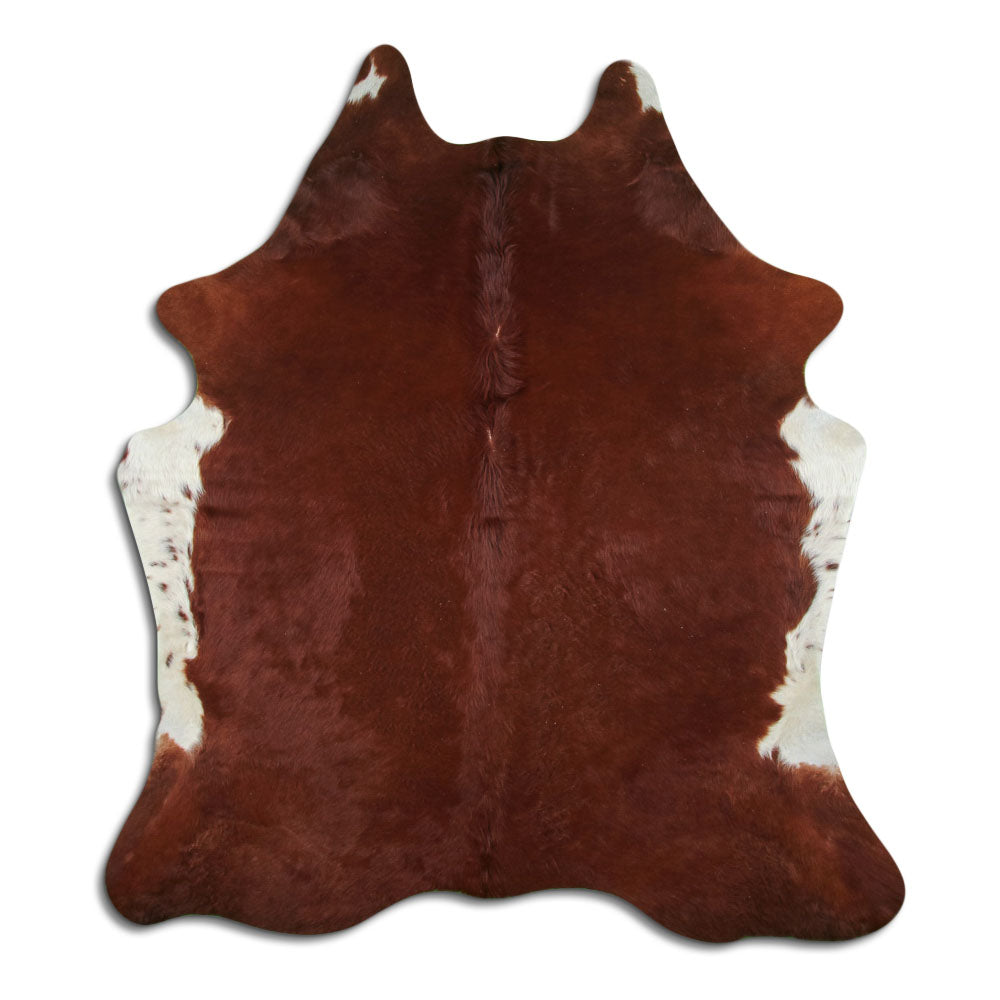 Brown Cowhide Rug XL