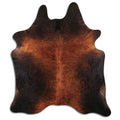 Brown Cowhide Rug XXL