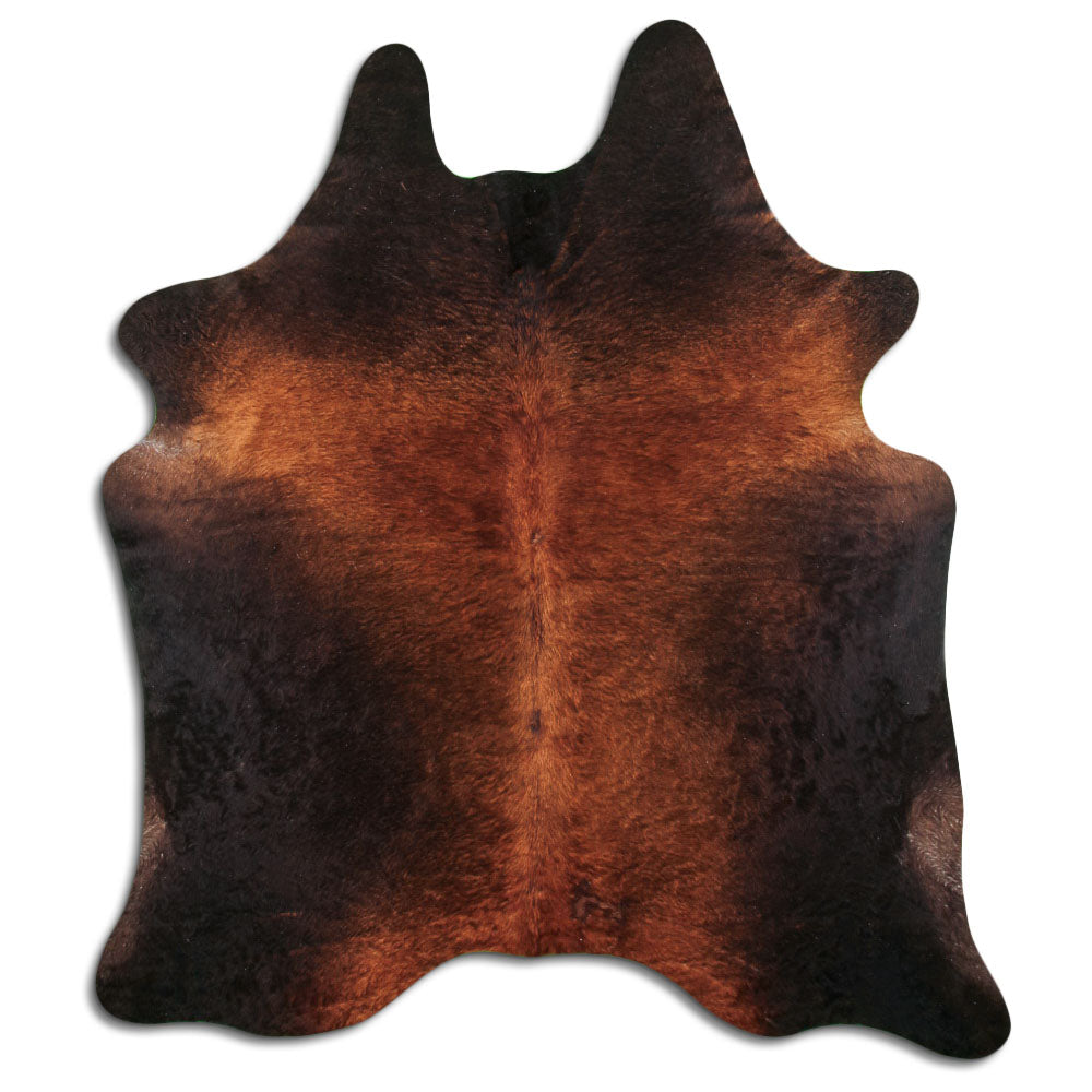 Brown Cowhide Rug XXL