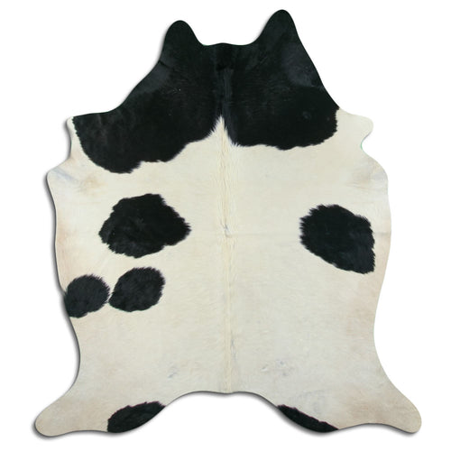 Black & White Cowhide Rug L