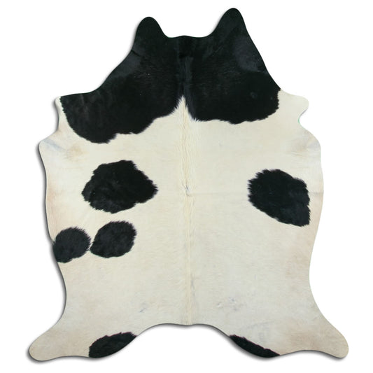 Black & White Cowhide Rug L