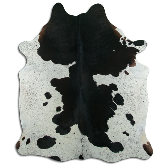 Black & White Cowhide Rug XL