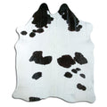 Black & White Cowhide Rug XXL