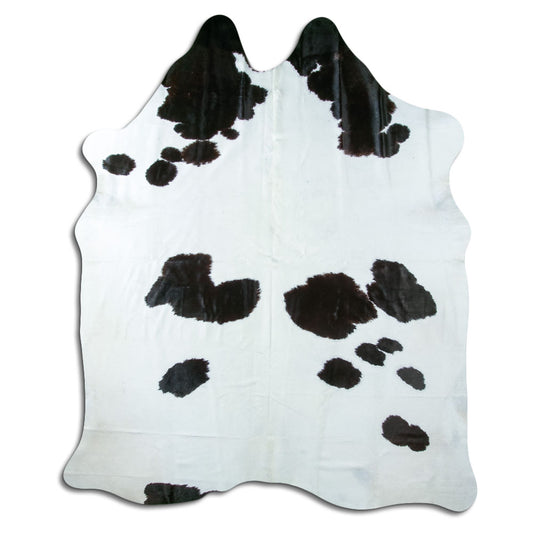 Black & White Cowhide Rug XXL