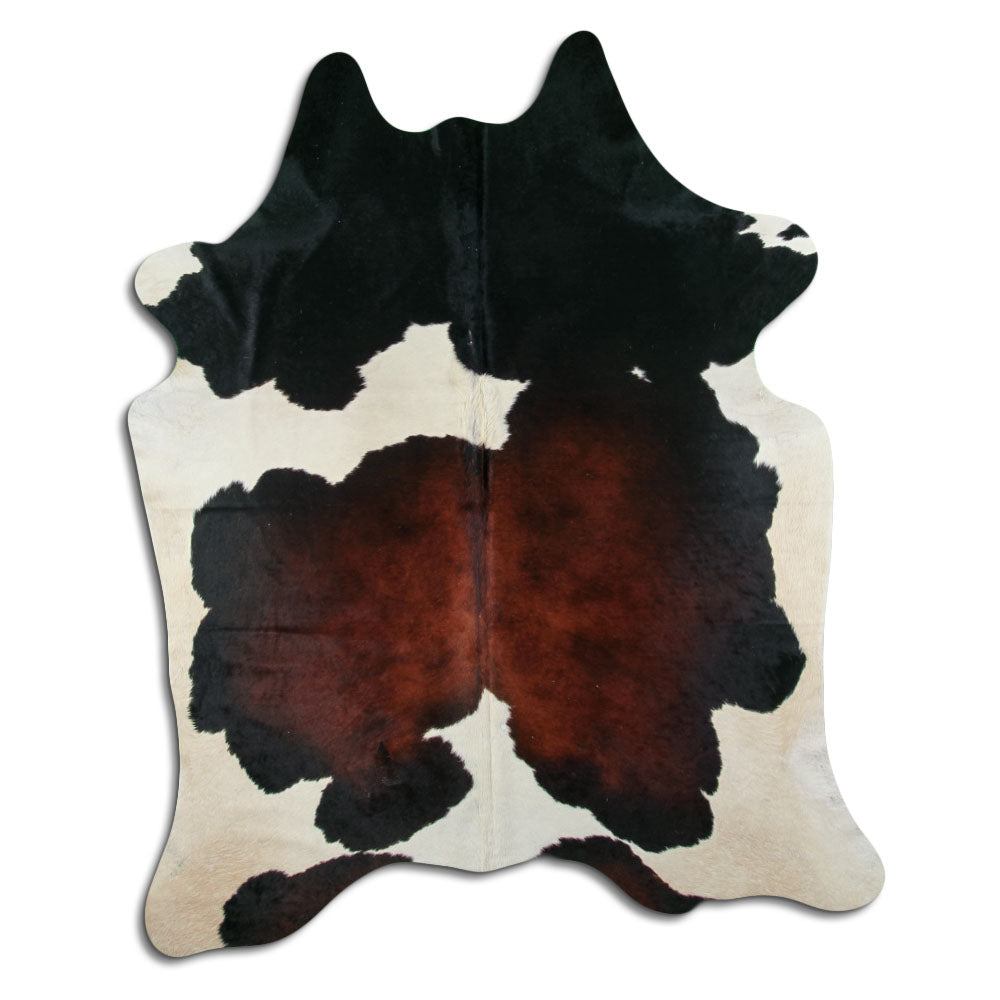 Tricolor Cowhide Rug XXL