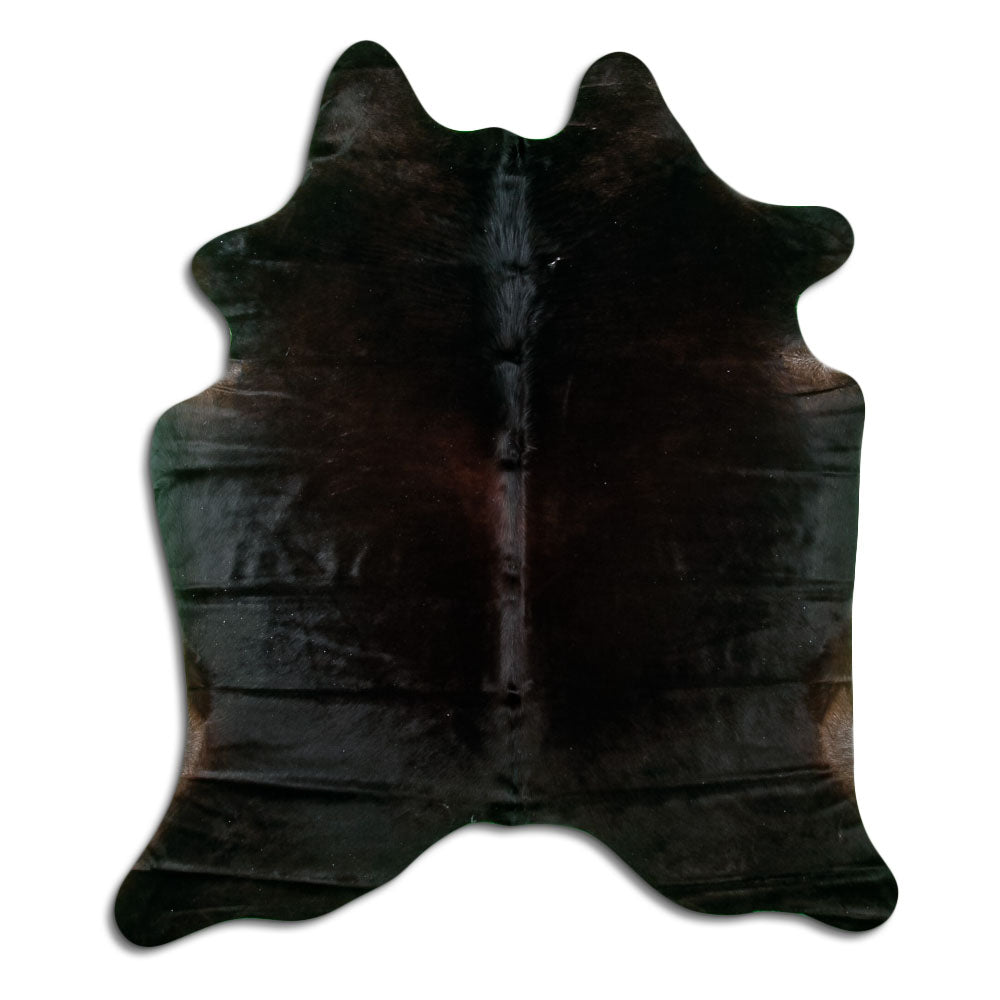 Brown Cowhide Rug L