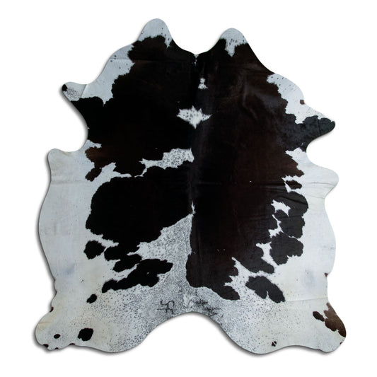 Black & White Cowhide Rug XXL