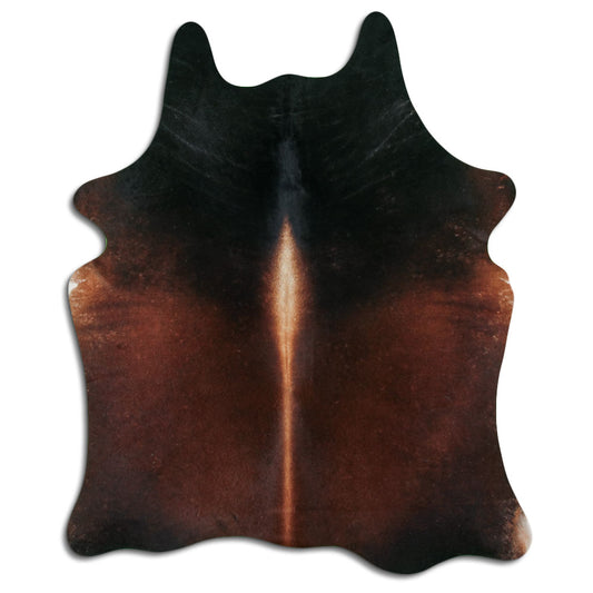 Brown Cowhide Rug XL