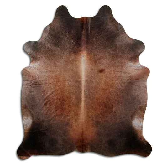 Brown Cowhide Rug XXL