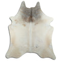 Tan Grey Cowhide Rug XXL