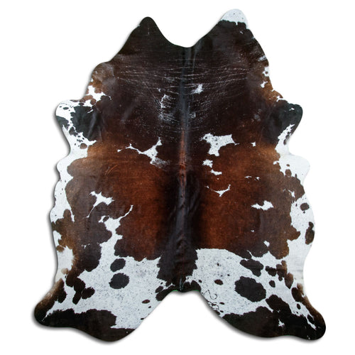 Tricolor Cowhide Rug XXL