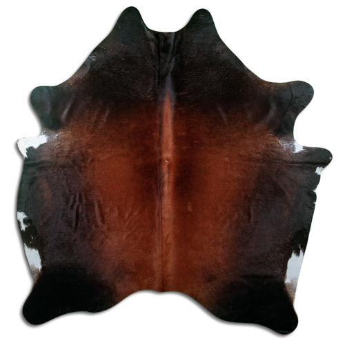 Brown Cowhide Rug XXL