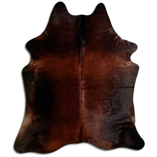 Brown Cowhide Rug XXL