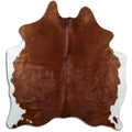Brown Cowhide Rug M