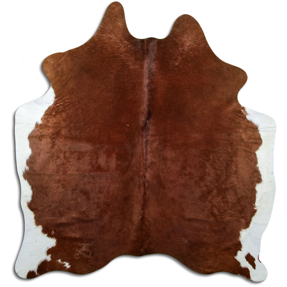 Brown Cowhide Rug M