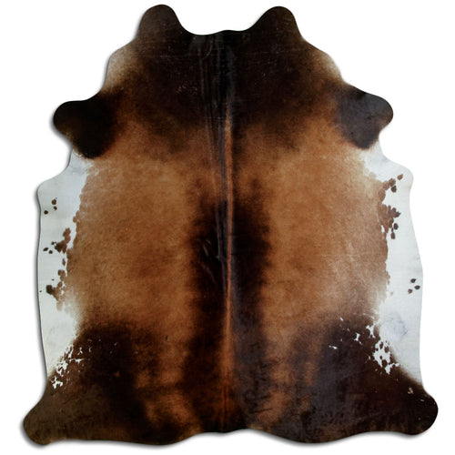 Brown Cowhide Rug XXL