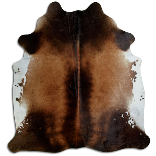 Brown Cowhide Rug XXL