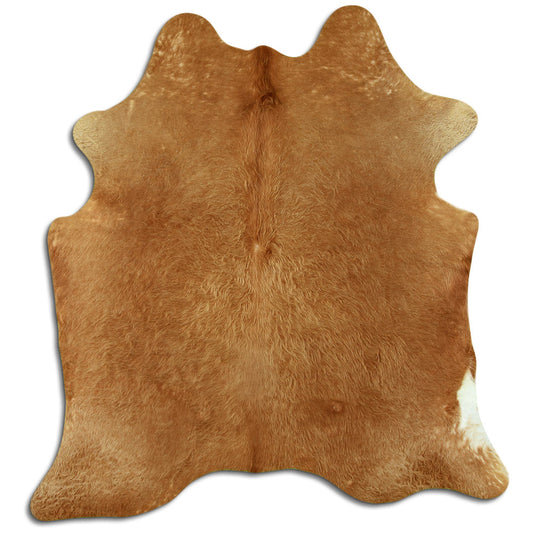 Brown Cowhide Rug L