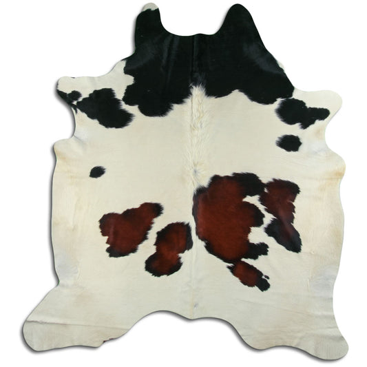 Tricolor Cowhide Rug XXL