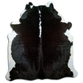 Brown & White Cowhide Rug XL