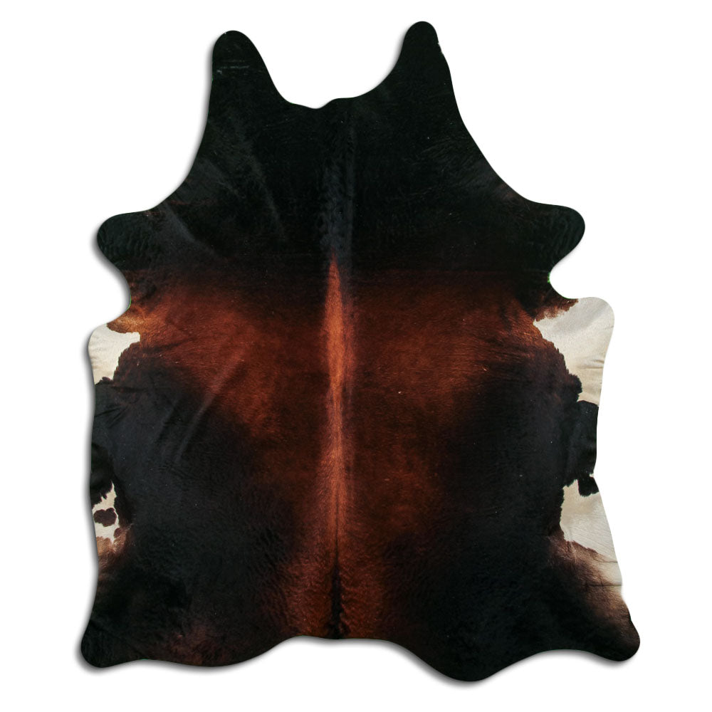 Brown Cowhide Rug XXL