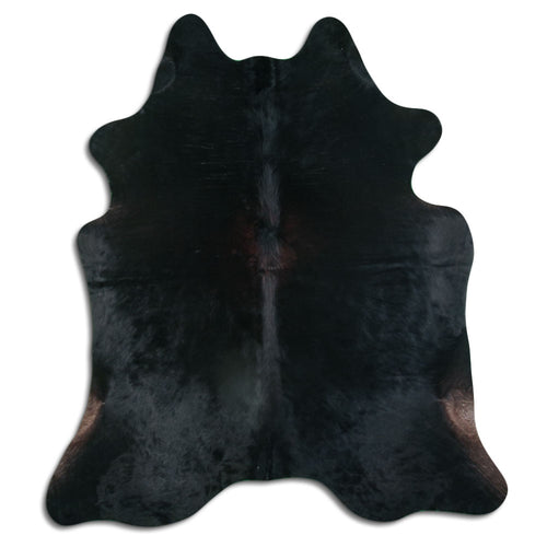 Brown Cowhide Rug L