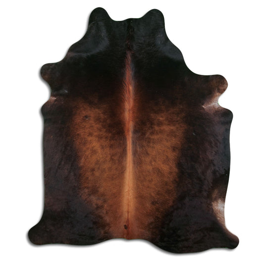 Brown Cowhide Rug XXL