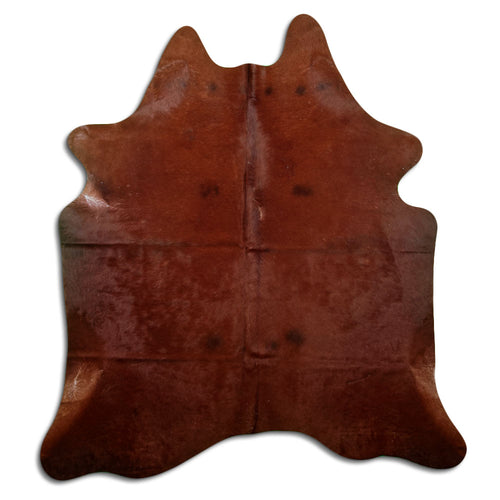 Brown Cowhide Rug XL