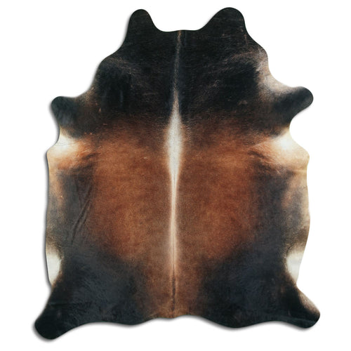 Brown Cowhide Rug XXL