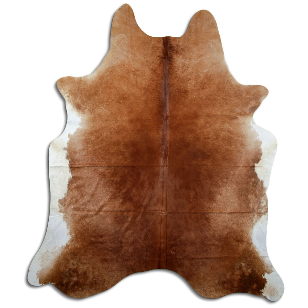 Brown Cowhide Rug XXL