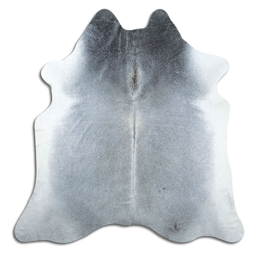 Grey Cowhide Rug L