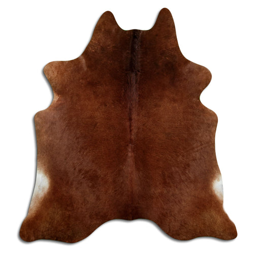 Brown Cowhide Rug XL