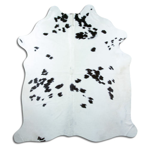 Black & White Cowhide Rug XXL