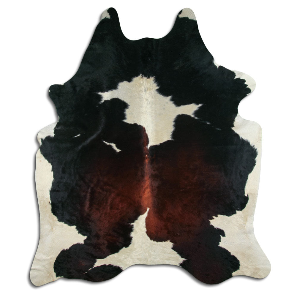 Tricolor Cowhide Rug XXL