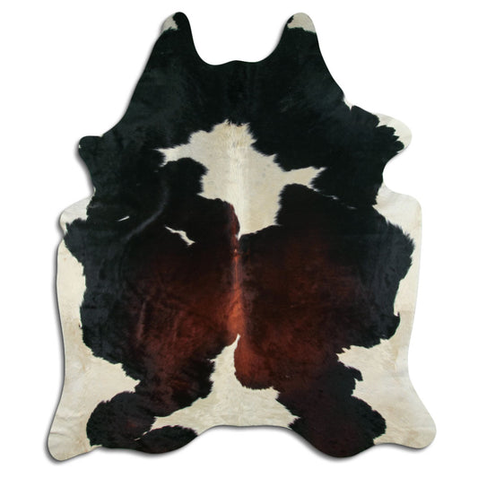 Tricolor Cowhide Rug XXL