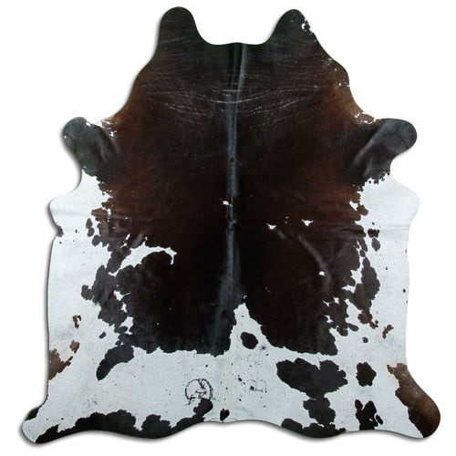 Black & White Cowhide Rug XL